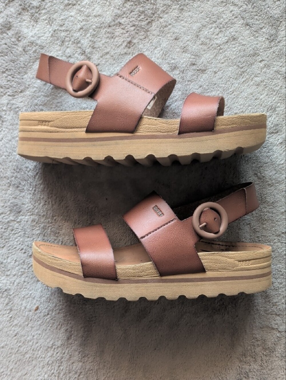 REEF Women's Vista Hi Buckle Platform Sandal - Picture 3 of 6